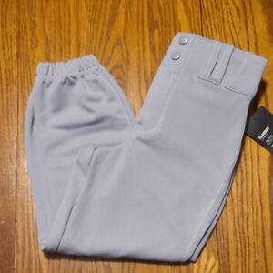 Champro NWT Athletic Gray Baseball Pants - Boy's Small